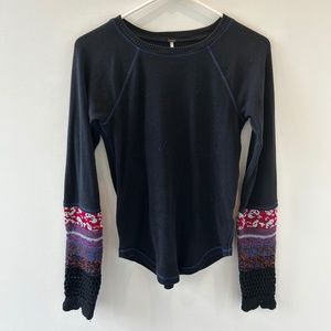 Free People Long Sleeve Top